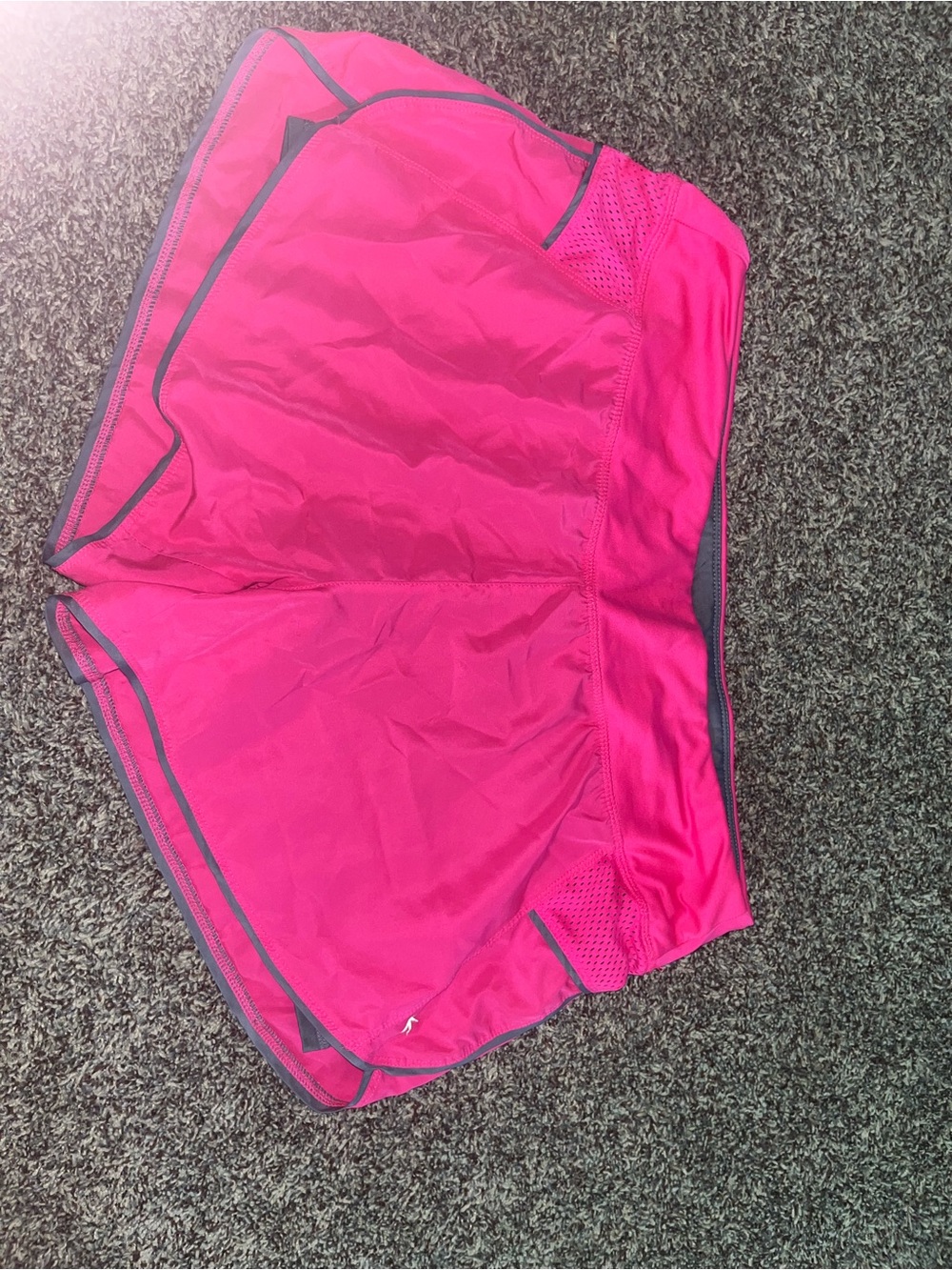 Danskin Hot Pink and Gray Workout Shorts
